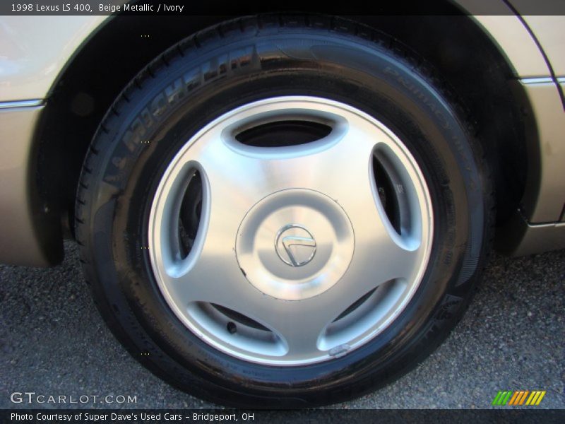 Beige Metallic / Ivory 1998 Lexus LS 400