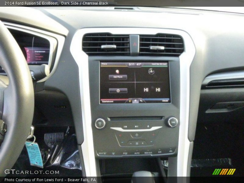 Dark Side / Charcoal Black 2014 Ford Fusion SE EcoBoost
