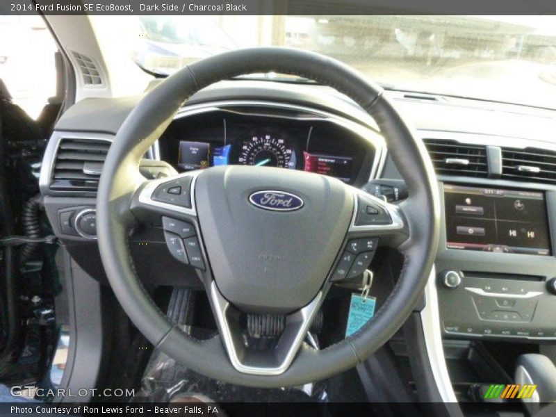 Dark Side / Charcoal Black 2014 Ford Fusion SE EcoBoost
