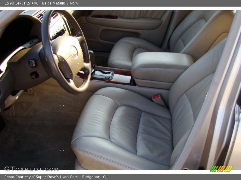 Beige Metallic / Ivory 1998 Lexus LS 400