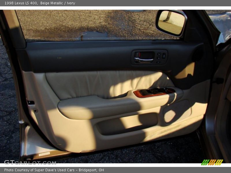 Beige Metallic / Ivory 1998 Lexus LS 400