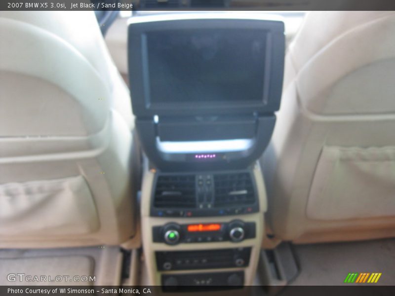 Jet Black / Sand Beige 2007 BMW X5 3.0si