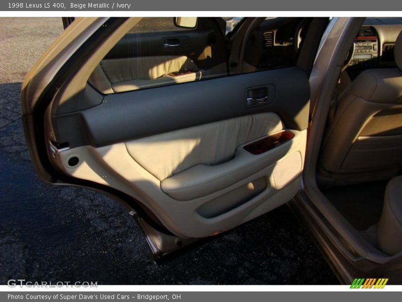 Beige Metallic / Ivory 1998 Lexus LS 400