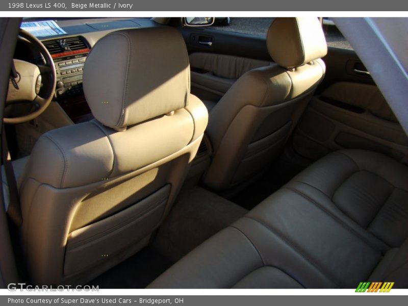 Beige Metallic / Ivory 1998 Lexus LS 400