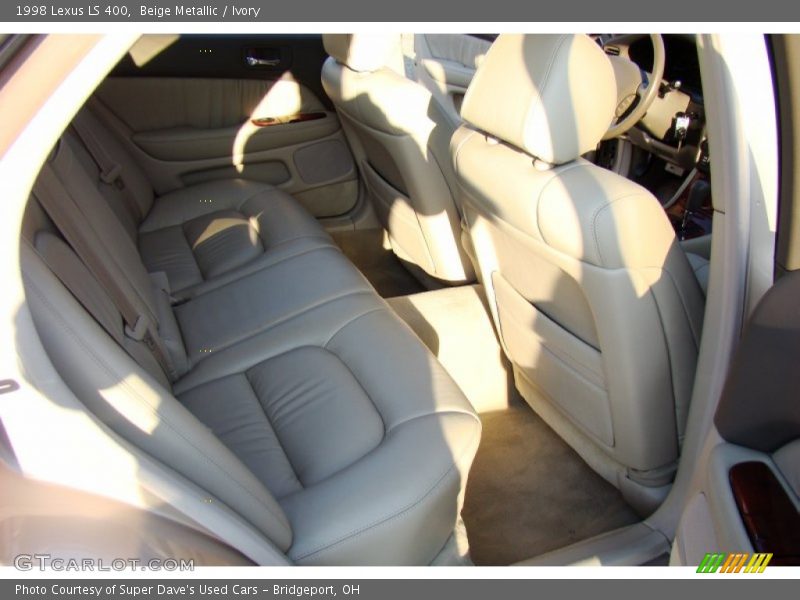 Beige Metallic / Ivory 1998 Lexus LS 400