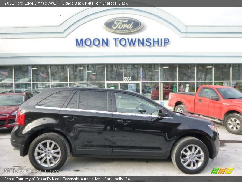 Tuxedo Black Metallic / Charcoal Black 2011 Ford Edge Limited AWD