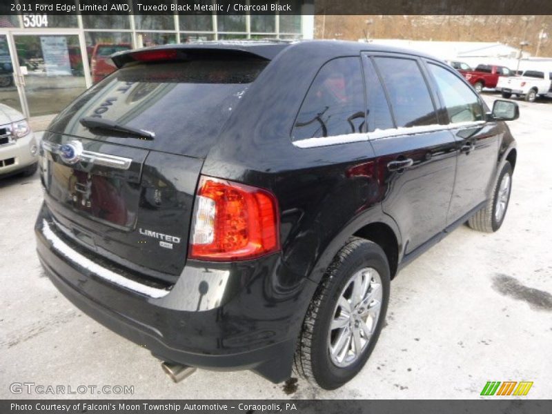 Tuxedo Black Metallic / Charcoal Black 2011 Ford Edge Limited AWD