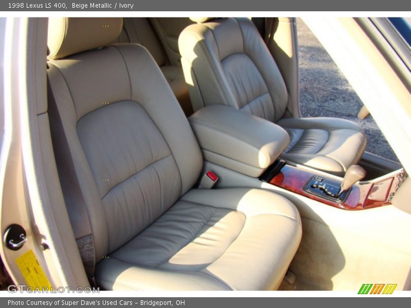 Beige Metallic / Ivory 1998 Lexus LS 400
