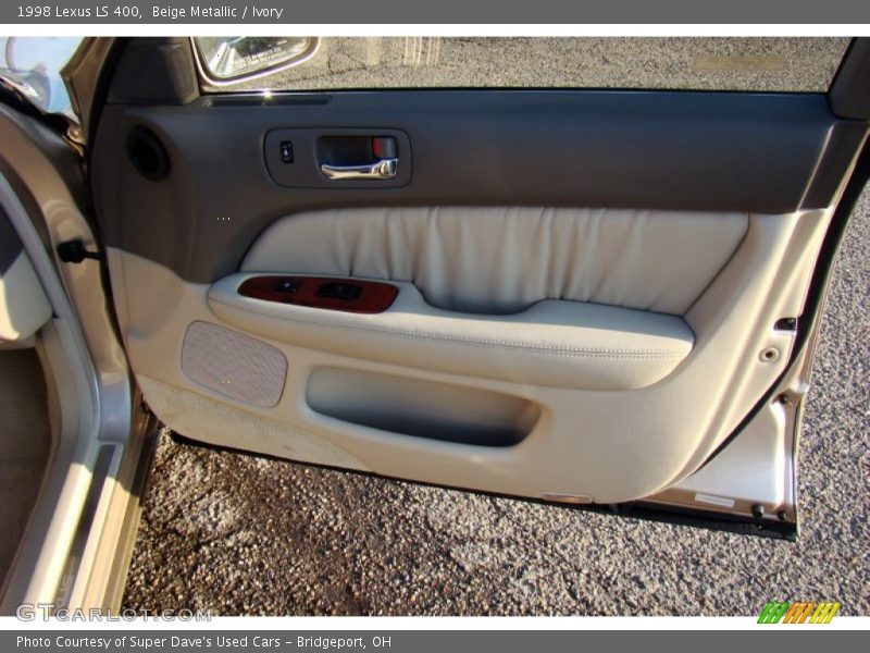 Beige Metallic / Ivory 1998 Lexus LS 400