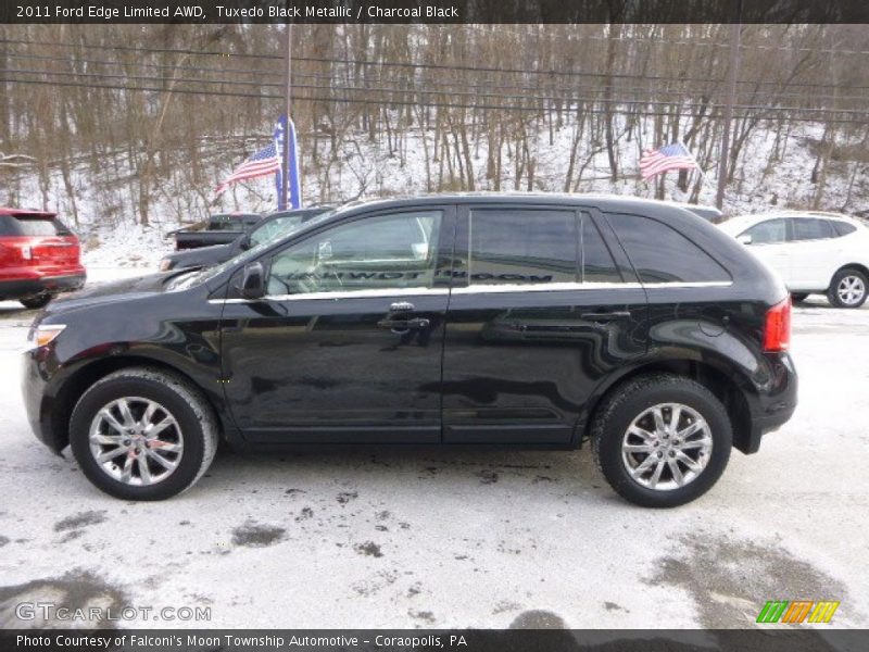 Tuxedo Black Metallic / Charcoal Black 2011 Ford Edge Limited AWD