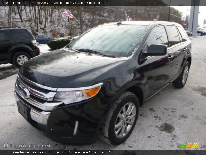 Tuxedo Black Metallic / Charcoal Black 2011 Ford Edge Limited AWD