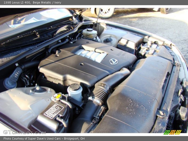 Beige Metallic / Ivory 1998 Lexus LS 400
