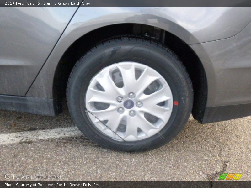Sterling Gray / Earth Gray 2014 Ford Fusion S
