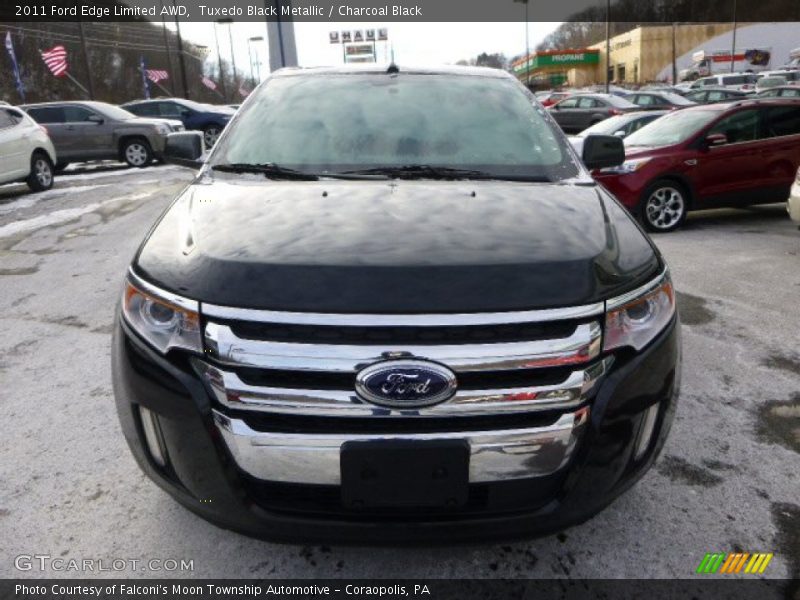 Tuxedo Black Metallic / Charcoal Black 2011 Ford Edge Limited AWD