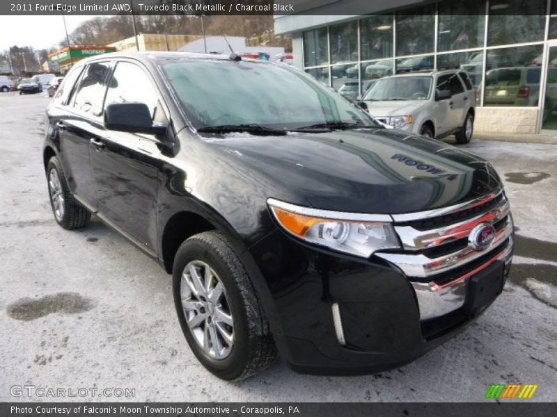 Tuxedo Black Metallic / Charcoal Black 2011 Ford Edge Limited AWD