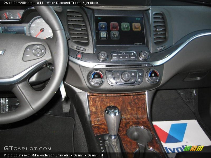 White Diamond Tricoat / Jet Black 2014 Chevrolet Impala LT