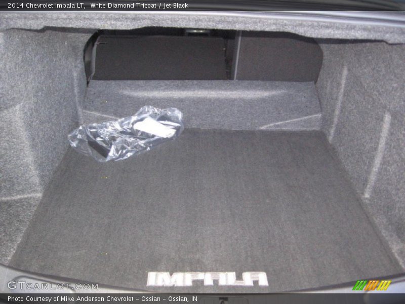 White Diamond Tricoat / Jet Black 2014 Chevrolet Impala LT