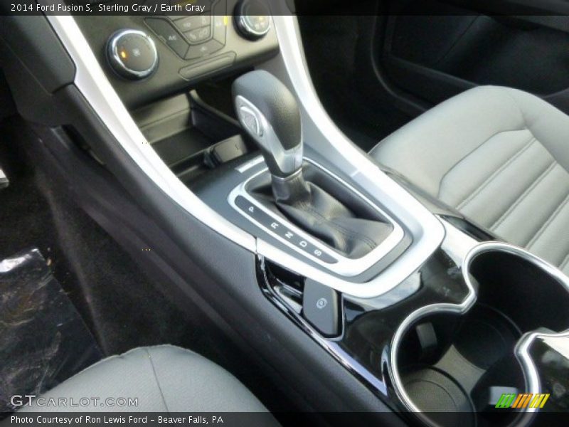Sterling Gray / Earth Gray 2014 Ford Fusion S
