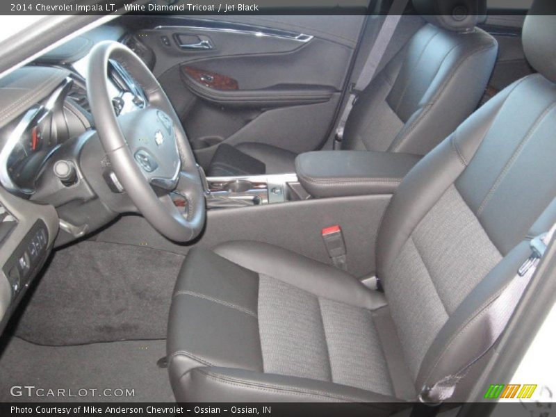 White Diamond Tricoat / Jet Black 2014 Chevrolet Impala LT