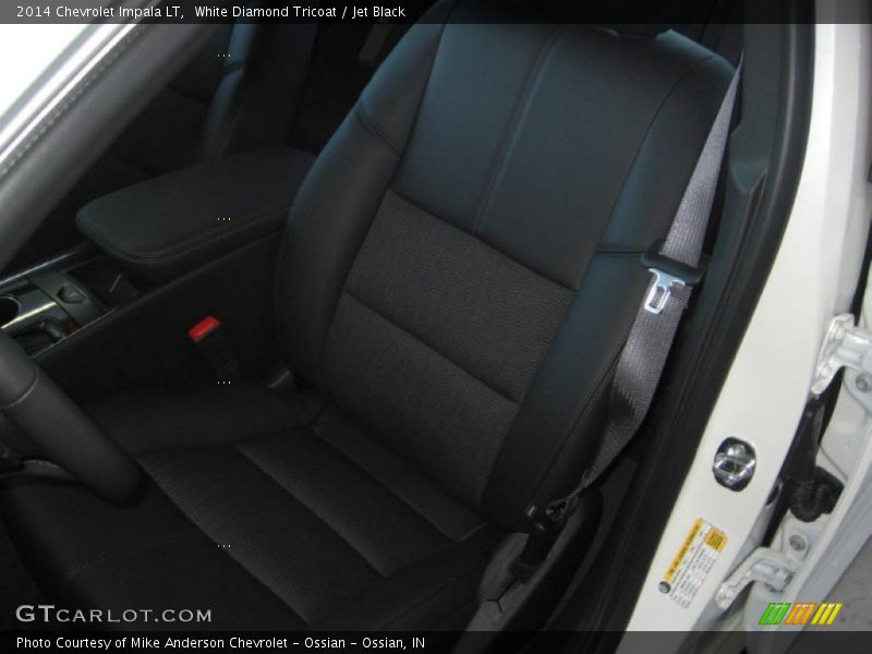White Diamond Tricoat / Jet Black 2014 Chevrolet Impala LT
