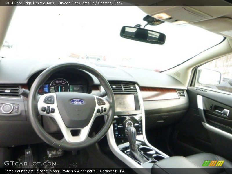 Tuxedo Black Metallic / Charcoal Black 2011 Ford Edge Limited AWD