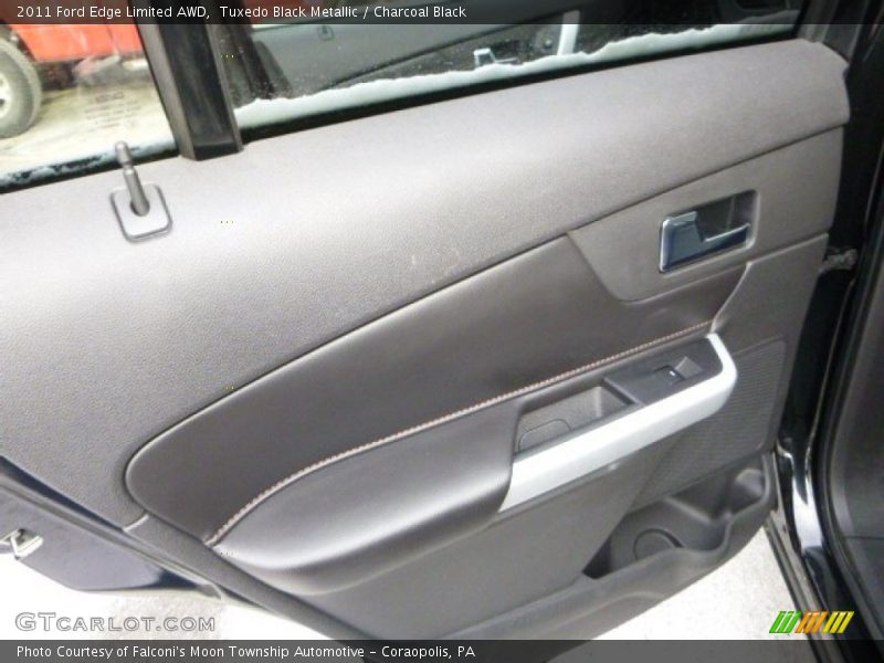 Tuxedo Black Metallic / Charcoal Black 2011 Ford Edge Limited AWD