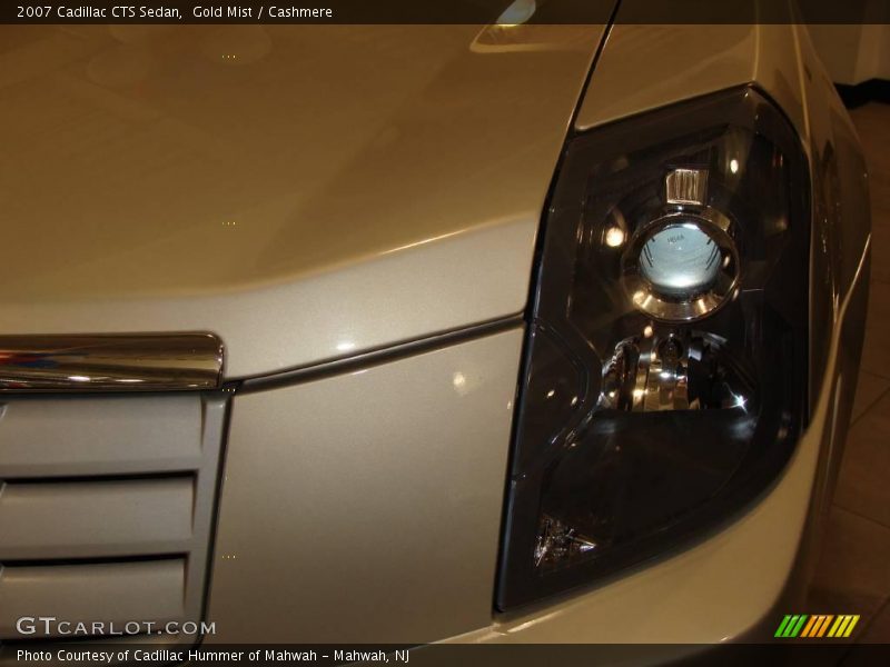 Gold Mist / Cashmere 2007 Cadillac CTS Sedan
