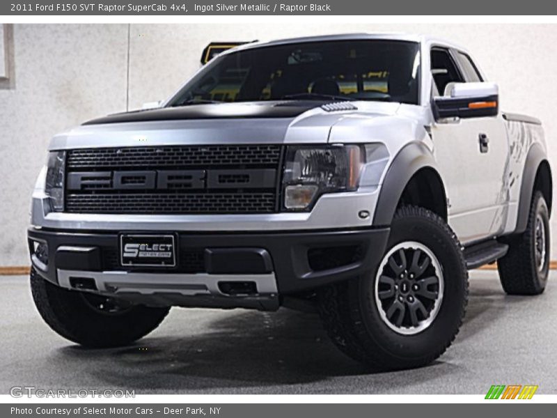 Ingot Silver Metallic / Raptor Black 2011 Ford F150 SVT Raptor SuperCab 4x4