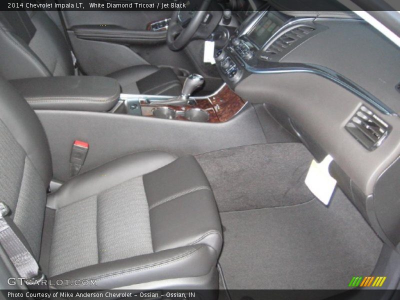 White Diamond Tricoat / Jet Black 2014 Chevrolet Impala LT
