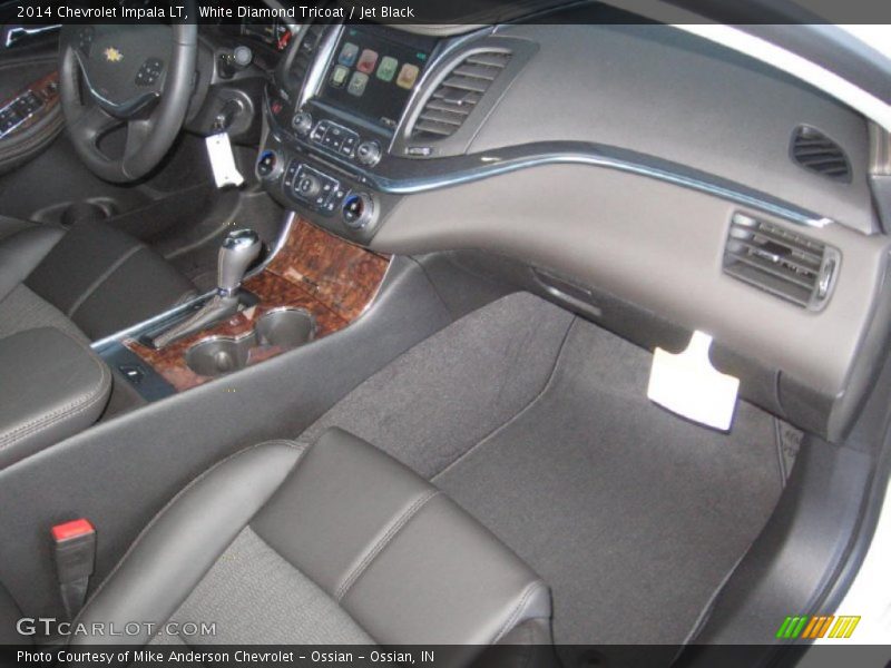 White Diamond Tricoat / Jet Black 2014 Chevrolet Impala LT