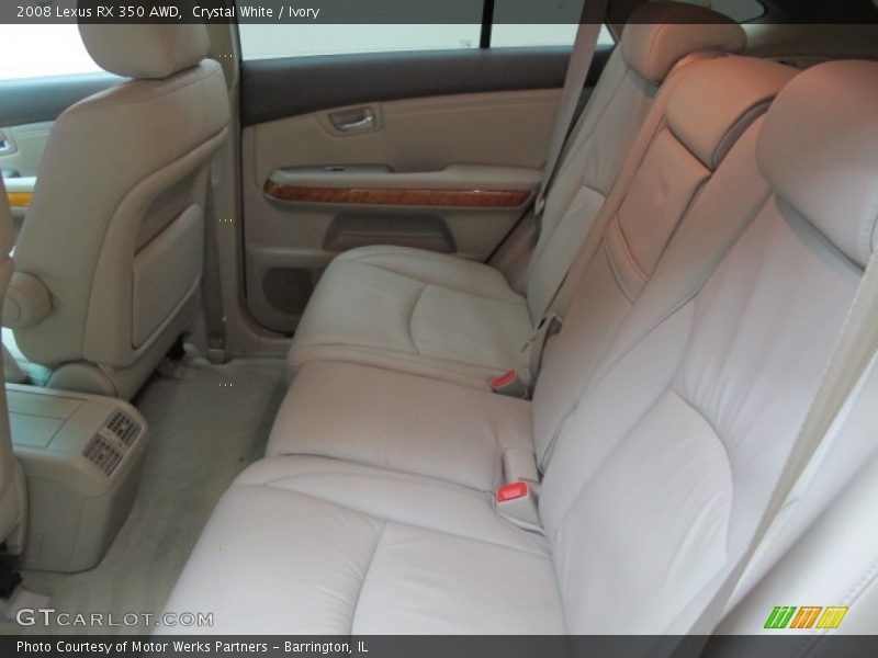 Crystal White / Ivory 2008 Lexus RX 350 AWD
