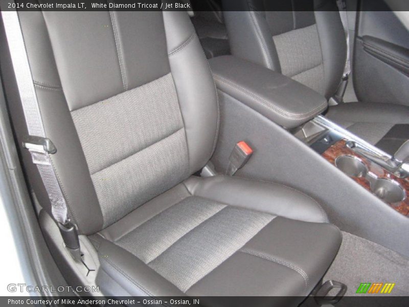 White Diamond Tricoat / Jet Black 2014 Chevrolet Impala LT