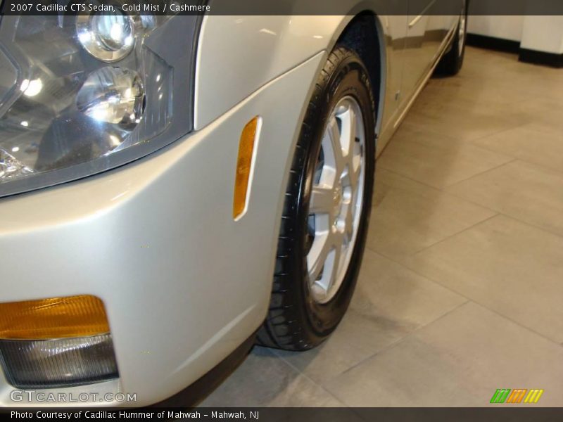 Gold Mist / Cashmere 2007 Cadillac CTS Sedan