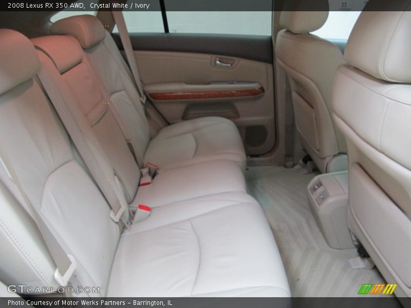 Crystal White / Ivory 2008 Lexus RX 350 AWD