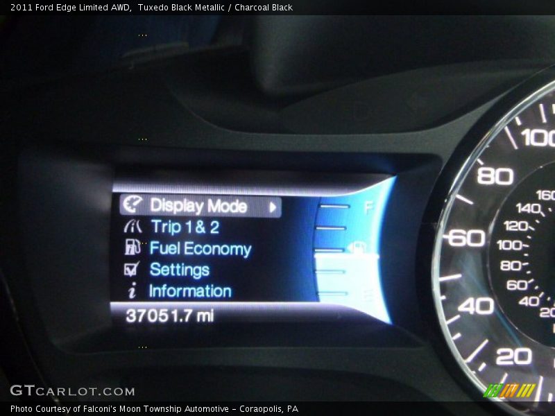 Tuxedo Black Metallic / Charcoal Black 2011 Ford Edge Limited AWD