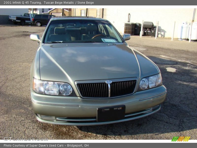Tuscan Beige Metallic / Stone Beige 2001 Infiniti Q 45 Touring