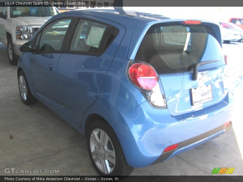 Denim / Silver/Blue 2014 Chevrolet Spark LS