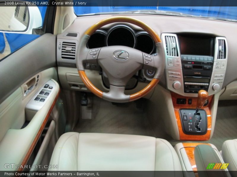 Crystal White / Ivory 2008 Lexus RX 350 AWD