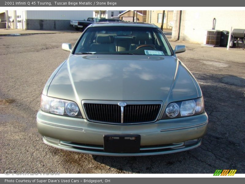 Tuscan Beige Metallic / Stone Beige 2001 Infiniti Q 45 Touring