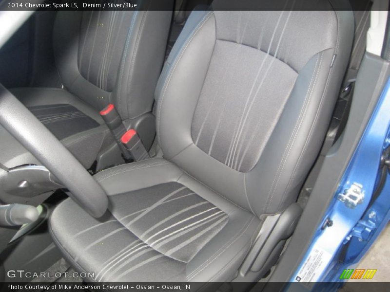 Denim / Silver/Blue 2014 Chevrolet Spark LS