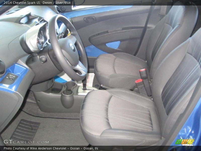 Denim / Silver/Blue 2014 Chevrolet Spark LS