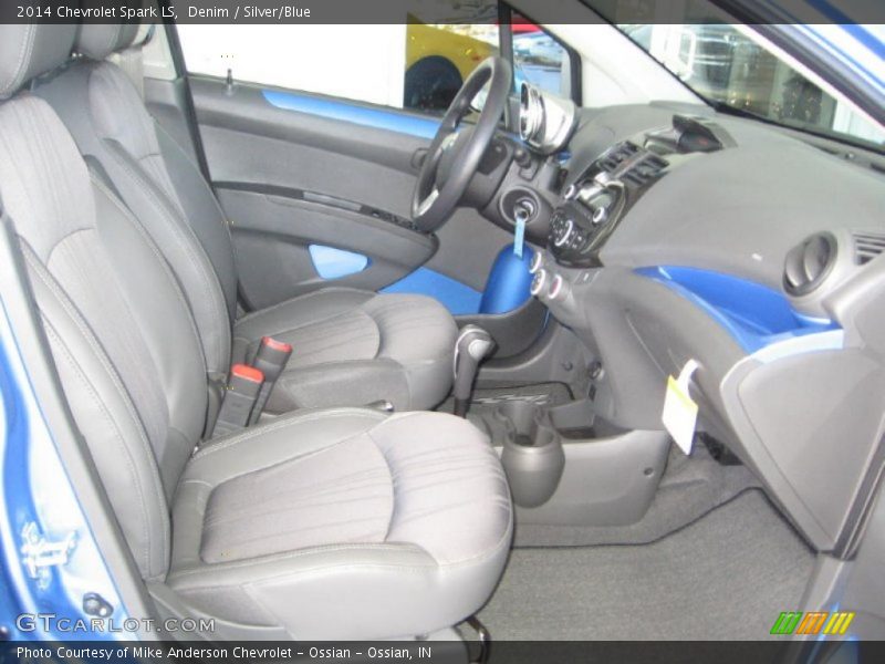 Denim / Silver/Blue 2014 Chevrolet Spark LS