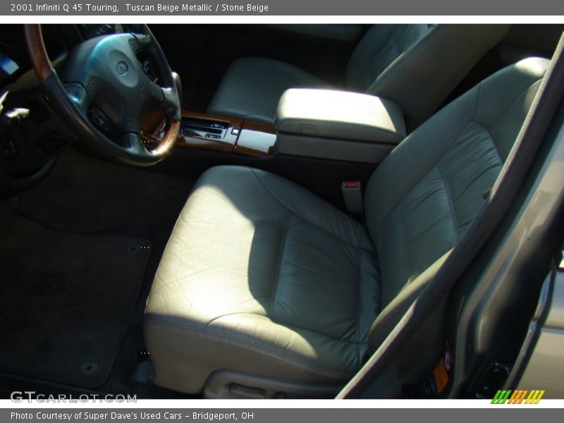 Tuscan Beige Metallic / Stone Beige 2001 Infiniti Q 45 Touring