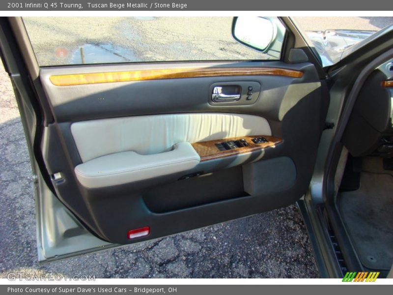 Tuscan Beige Metallic / Stone Beige 2001 Infiniti Q 45 Touring