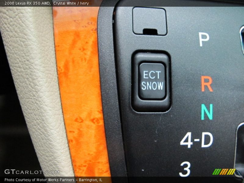 Crystal White / Ivory 2008 Lexus RX 350 AWD
