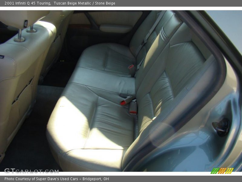Tuscan Beige Metallic / Stone Beige 2001 Infiniti Q 45 Touring