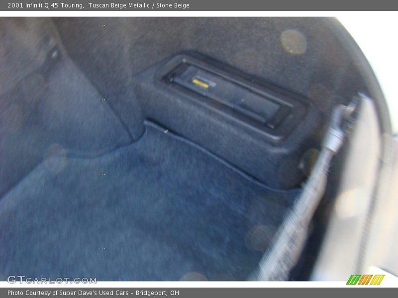 Tuscan Beige Metallic / Stone Beige 2001 Infiniti Q 45 Touring