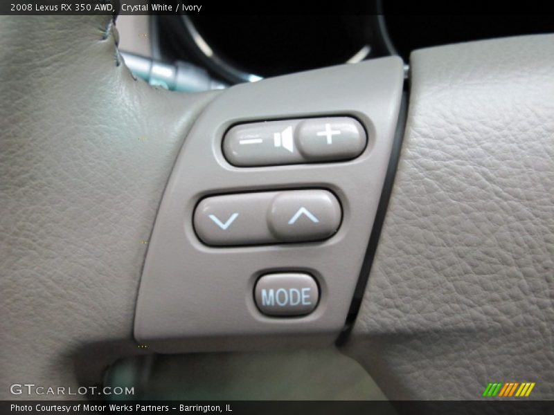 Crystal White / Ivory 2008 Lexus RX 350 AWD