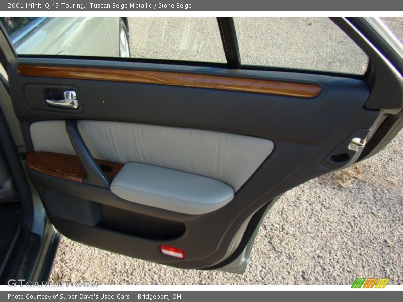 Tuscan Beige Metallic / Stone Beige 2001 Infiniti Q 45 Touring