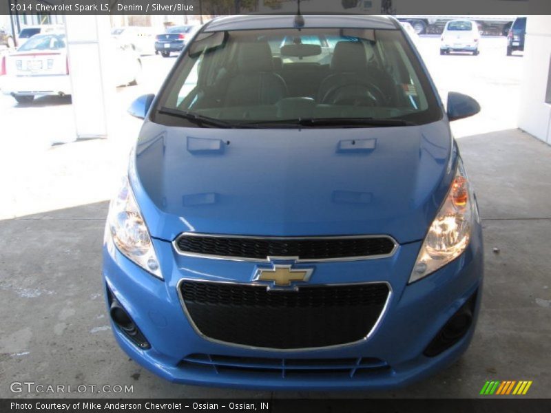 Denim / Silver/Blue 2014 Chevrolet Spark LS